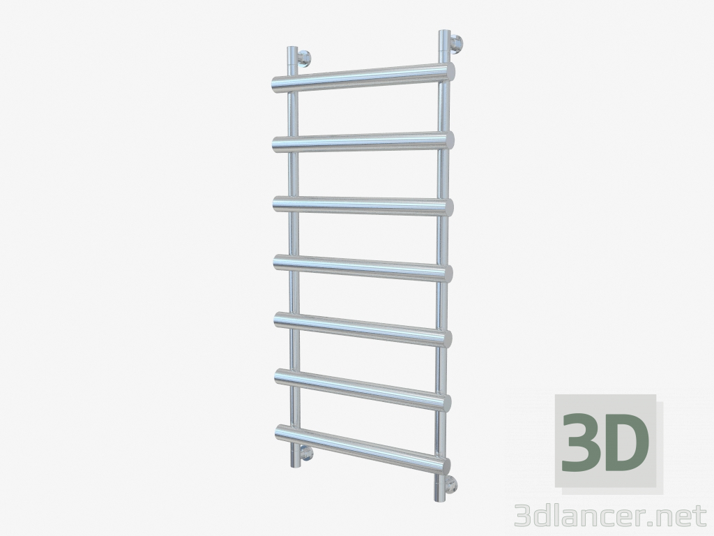 Modelo 3d Aquecedor de toalhas Atlant (1200x500) - preview