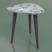 modèle 3D Table d'appoint (242, marbre, gris) - preview