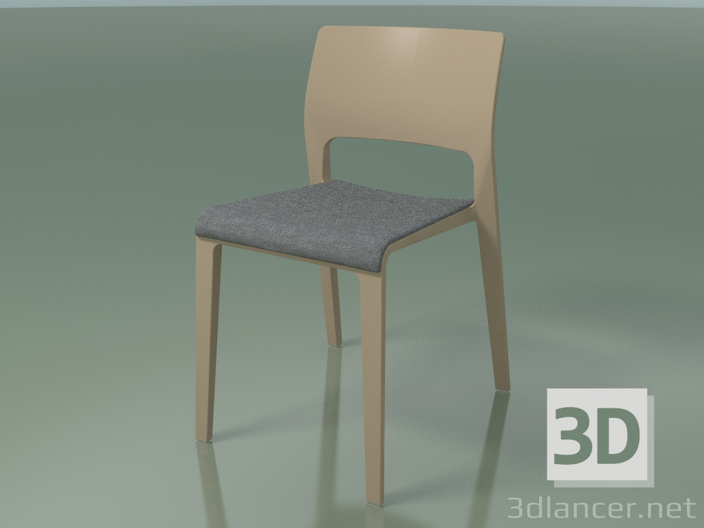 3d model Silla tapizada 3604 (PT00004) - vista previa