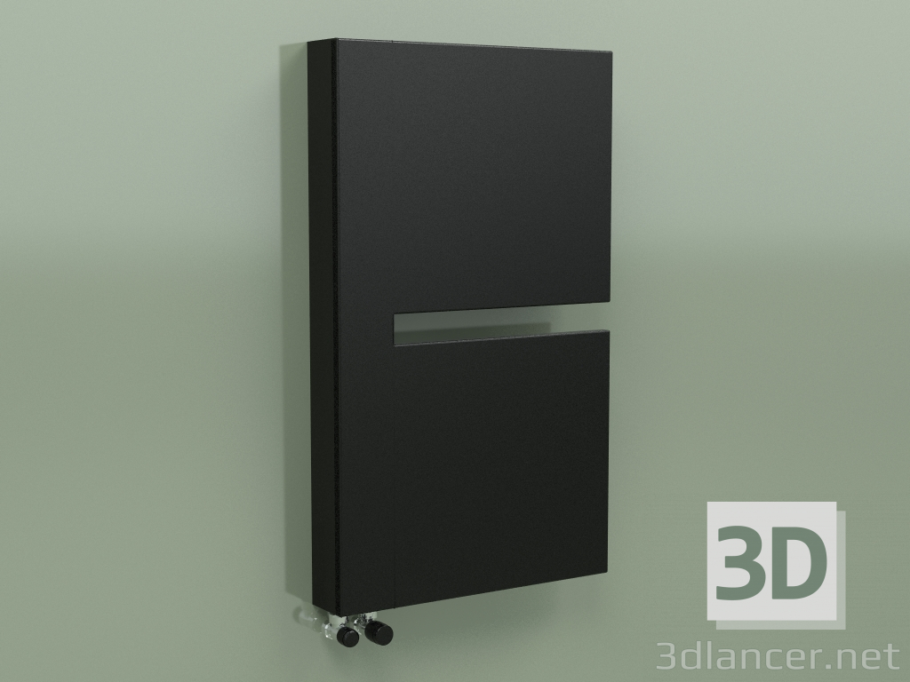 Modelo 3d Radiador Sequenze (845x500, Preto - RAL 9005) - preview