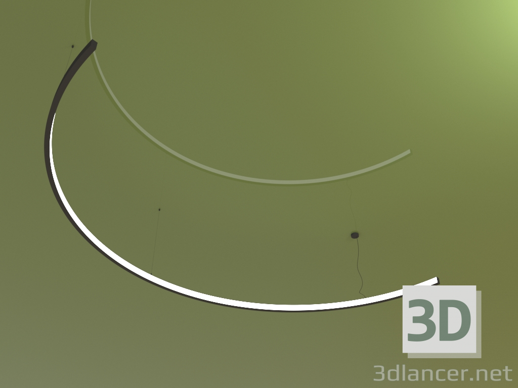 3D Modell Leuchte ARCO DENTRO (3000 mm) - Vorschau