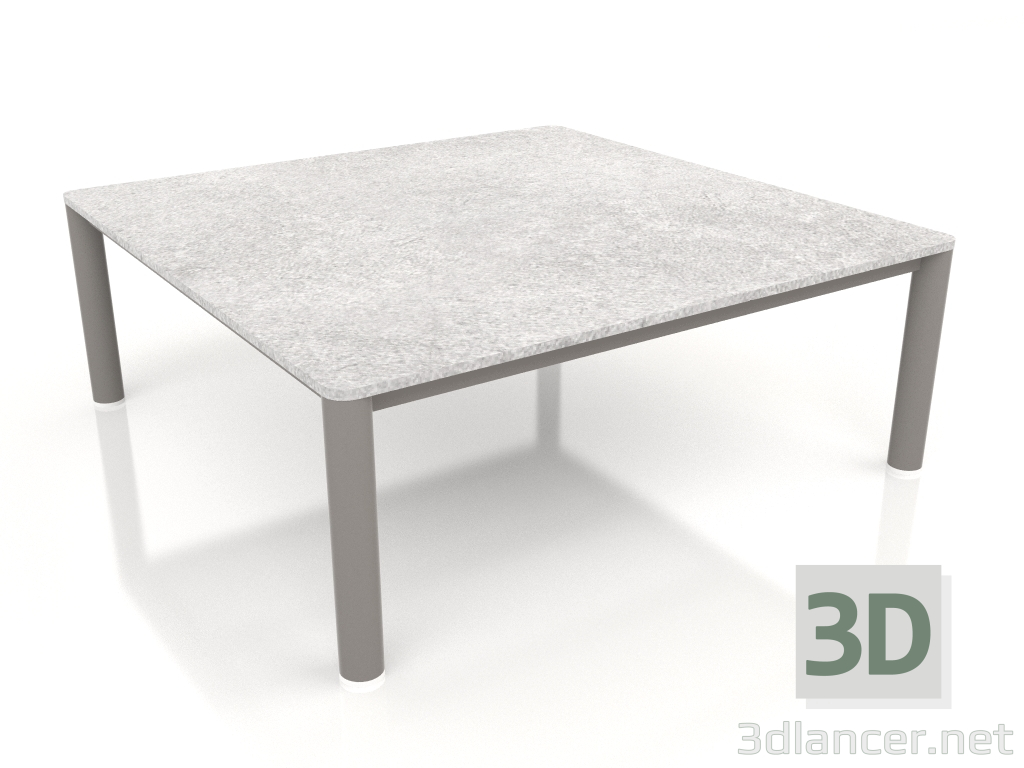 3D Modell Couchtisch 94×94 (Quarzgrau, DEKTON Kreta) - Vorschau