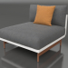 3d model Sofa module, section 3 (White) - preview