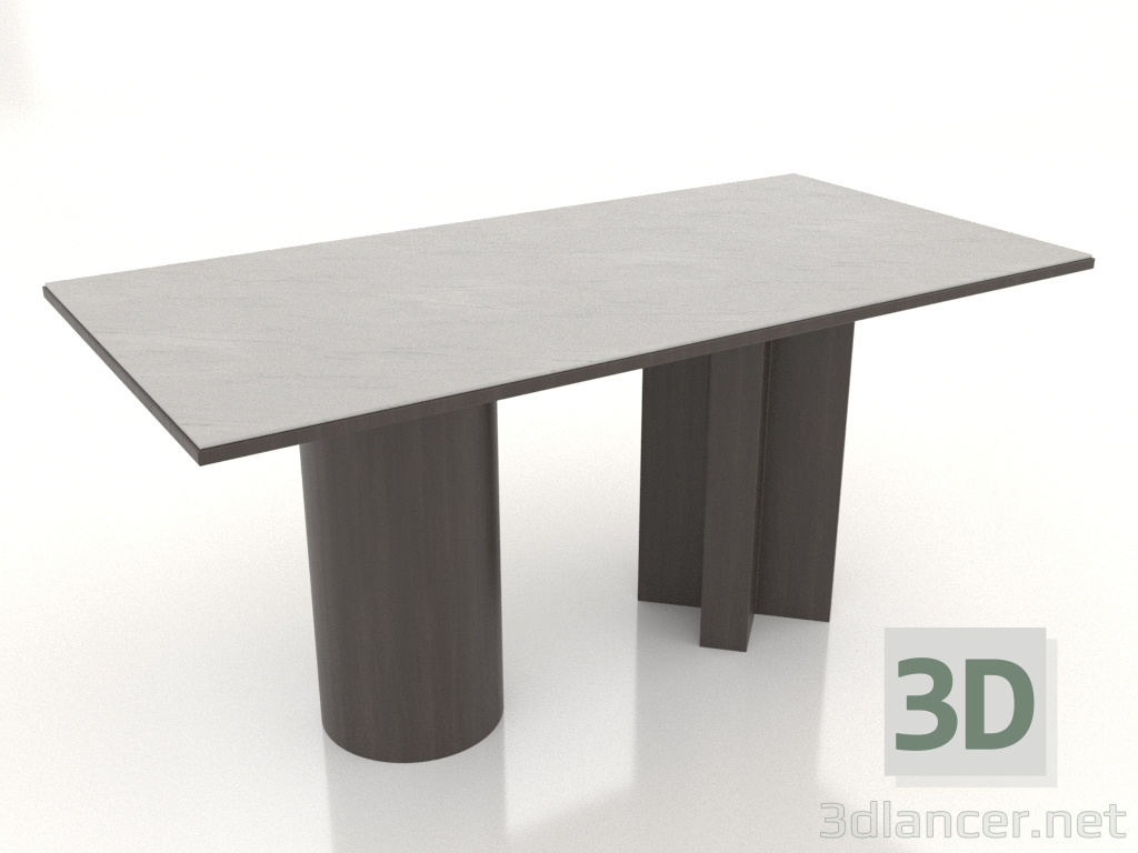 3D Modell Arithmetik-Esstisch 800x1600x750 mm (Option 3) - Vorschau 3D Modell Arithmetik-Esstisch 800x1600x750 mm (Option 3) - Vorschau