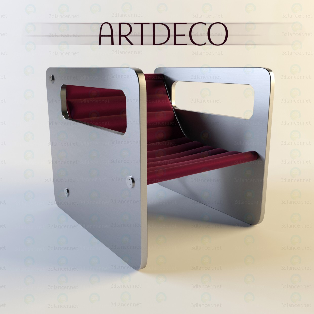 3d model Arte Deco - vista previa