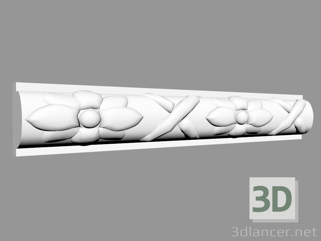 3d model Molding P2020 (4.4 x 2.6 cm) - preview