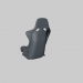 modello 3D baquet Recaro Pole Position - anteprima