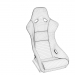 Modelo 3d posição do polaro do baquet Recaro - preview