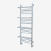 3d model Bohemia heated towel rail + 4 shelves (1200x400) - preview