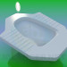 Modelo 3d WC - preview