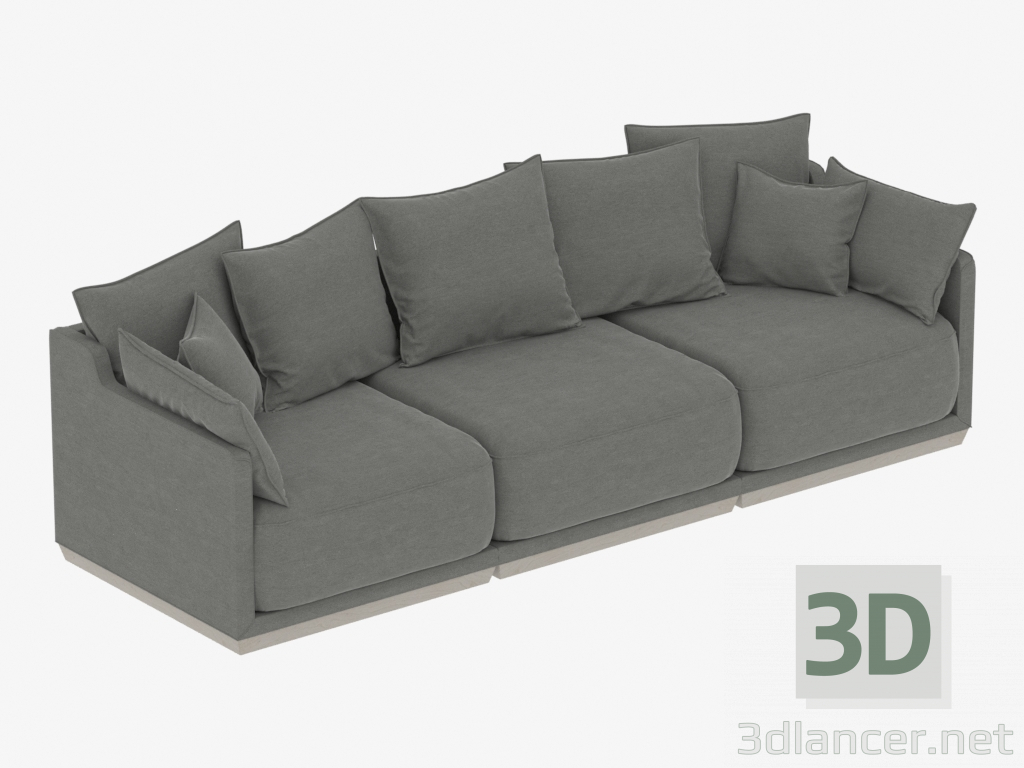 modèle 3D Canapé modulable SOHO 2820mm (art. 803-805-804) - preview