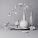 3d still life model buy - render