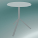 3d model Table MIURA (9553-01 (Ø 60cm), H 73cm, white, white) - preview