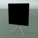 3d model Square table 5742 (H 72.5 - 79x79 cm, folded, Black, LU1) - preview