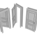 3d Door model buy - render