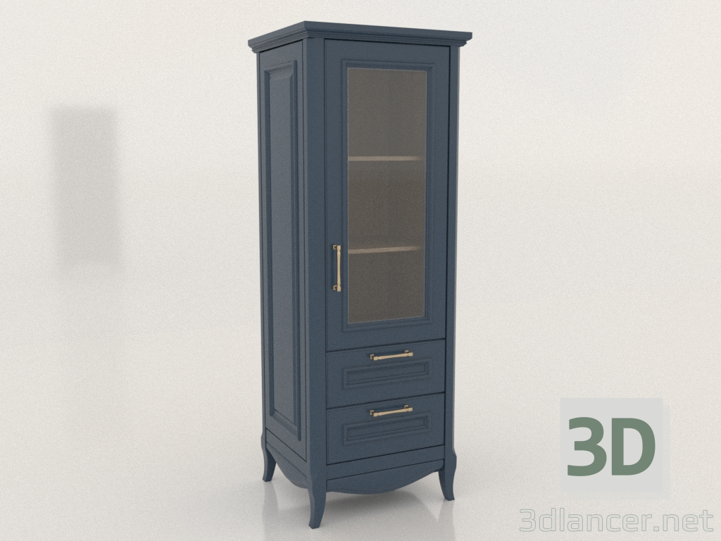 3d model One-door showcase 1 (Ruta) - preview