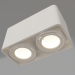 3D Modell Lampe SP-CUBUS-S195x100-2x8W Day4000 (WH, 45 Grad, 230V) - Vorschau