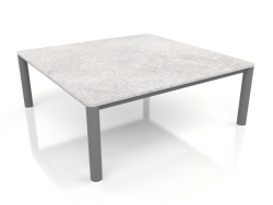 Coffee table 94×94 (Anthracite, DEKTON Kreta)