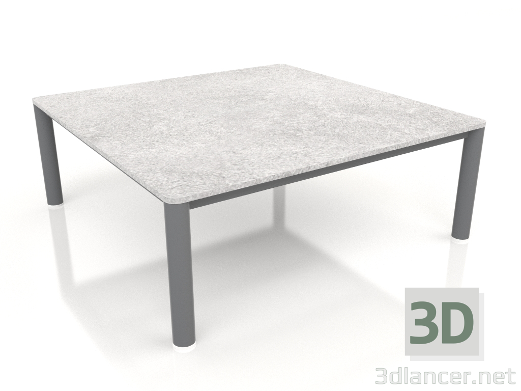 3d модель Стол журнальный 94×94 (Anthracite, DEKTON Kreta) – превью