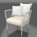 3d model Armchair (Grey) - preview