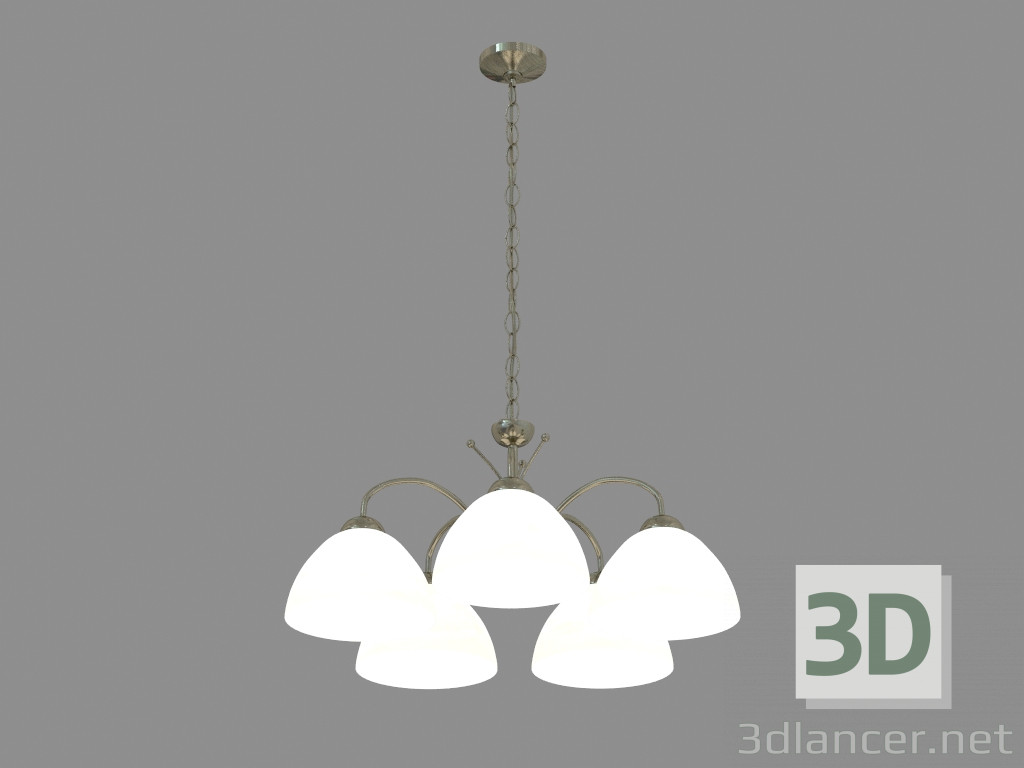 3d model Chandelier A4530LM-5AB - preview