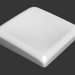 3d model Tablet panel decorativo - vista previa