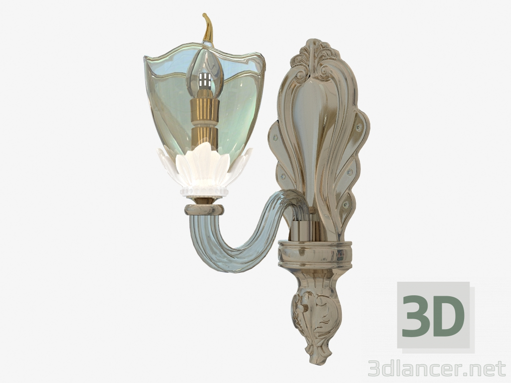 3 डी मॉडल Sconce Floriana (4003 1W) - पूर्वावलोकन