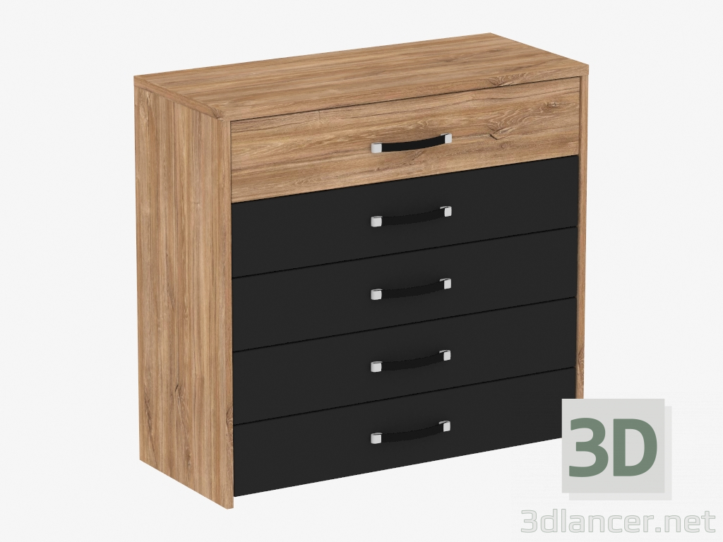 modello 3D Chest 5S (TYPE MOAK03) - anteprima