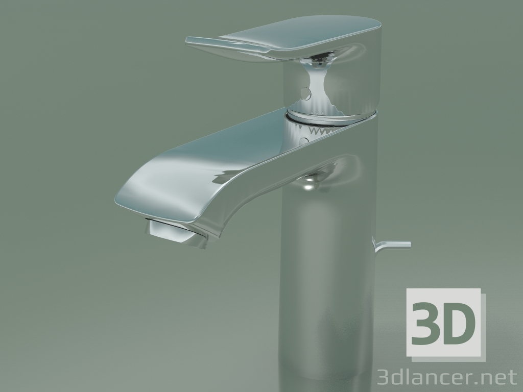 3d model Single lever basin mixer 110 (31121000) - preview