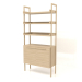 3d model Rack ST 03 (900x400x1900, blanco madera) - vista previa