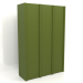 modello 3D Armadio MW 05 vernice (1863x667x2818, verde) - anteprima