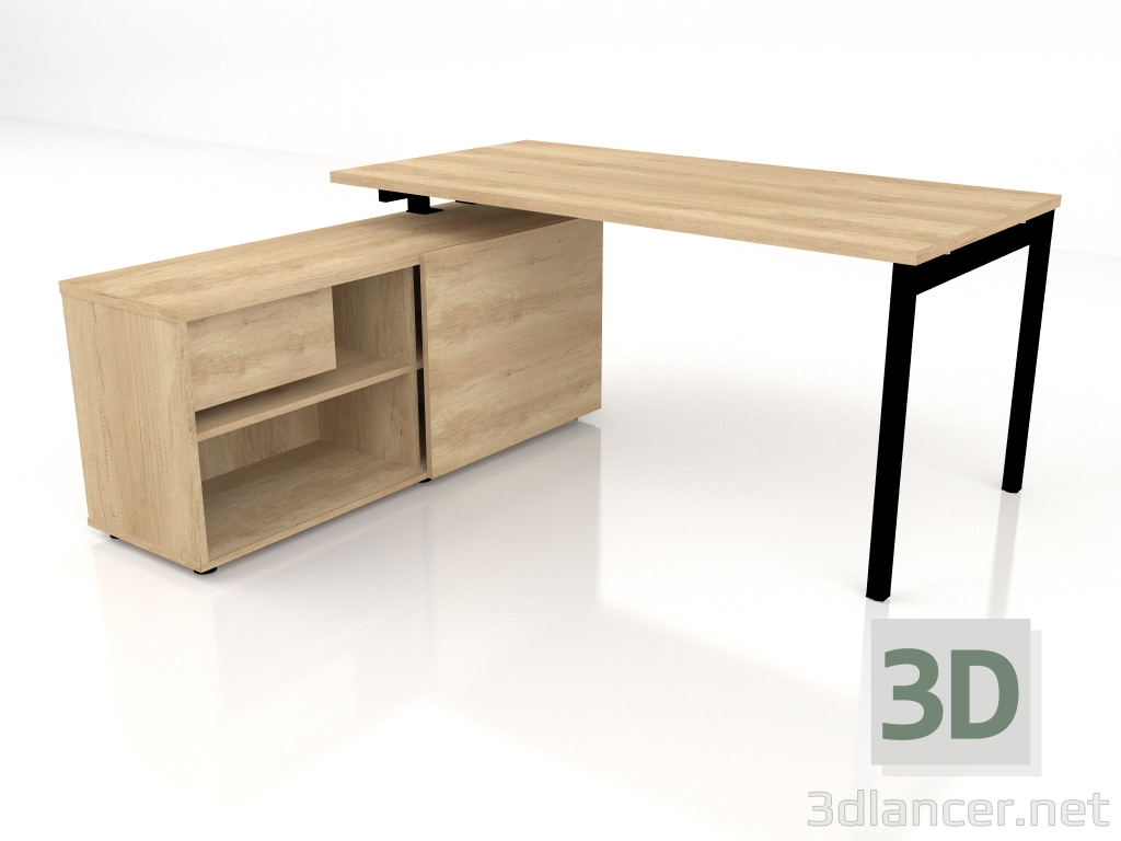 modèle 3D Table de travail Ogi Y BOYL20 (1600x1600) - preview