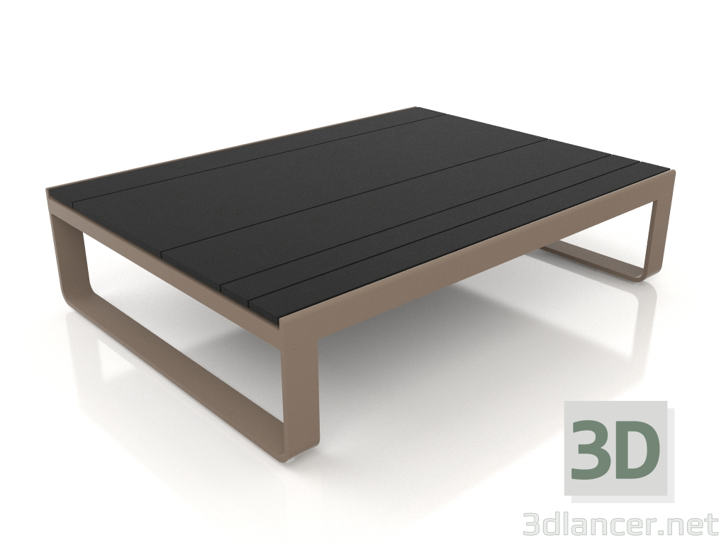 Modelo 3d Mesa de centro 120 (DEKTON Domoos, Bronze) - preview