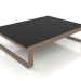 Modelo 3d Mesa de centro 120 (DEKTON Domoos, Bronze) - preview