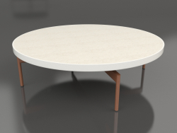 Tavolino rotondo Ø120 (Grigio agata, DEKTON Danae)