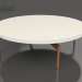 3d model Round coffee table Ø120 (Agate gray, DEKTON Danae) - preview