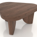 3d model COBBLE coffee table (XS, tobacco oak) - preview