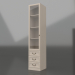 3d model Closed shelving (3 drawers) - preview