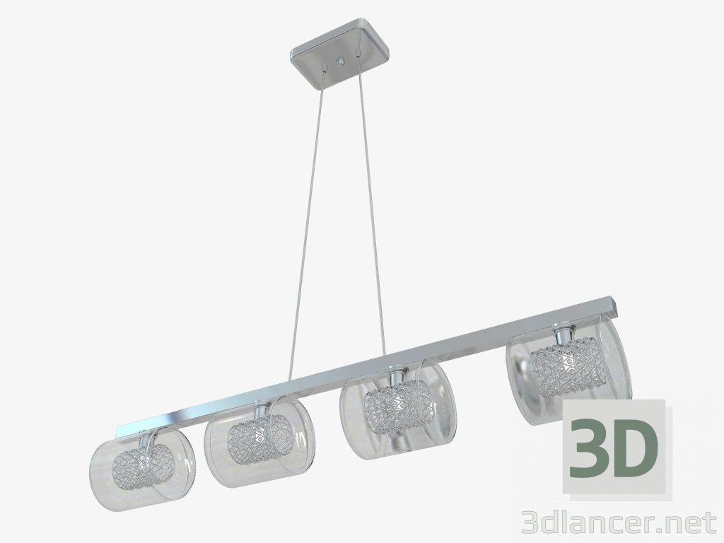 3d model Lámpara suspendida BELINDA (MOD504-44-N) - vista previa