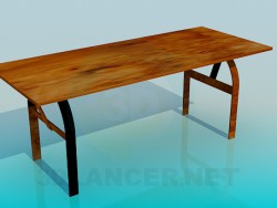 Banc en bois