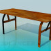 3d model Wooden Bench - preview