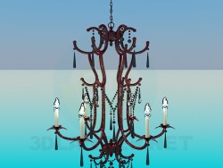 Candelabro de alto com candelabrums