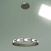 3d model Pendant lamp 90164-1 (satin nickel) - preview