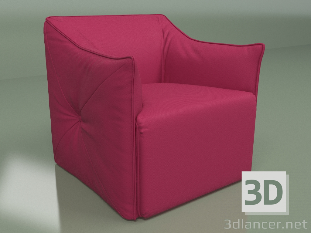 modèle 3D Fauteuil NB Midl - preview