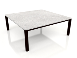 Mesa de centro 94×94 (Negro, DEKTON Kreta)