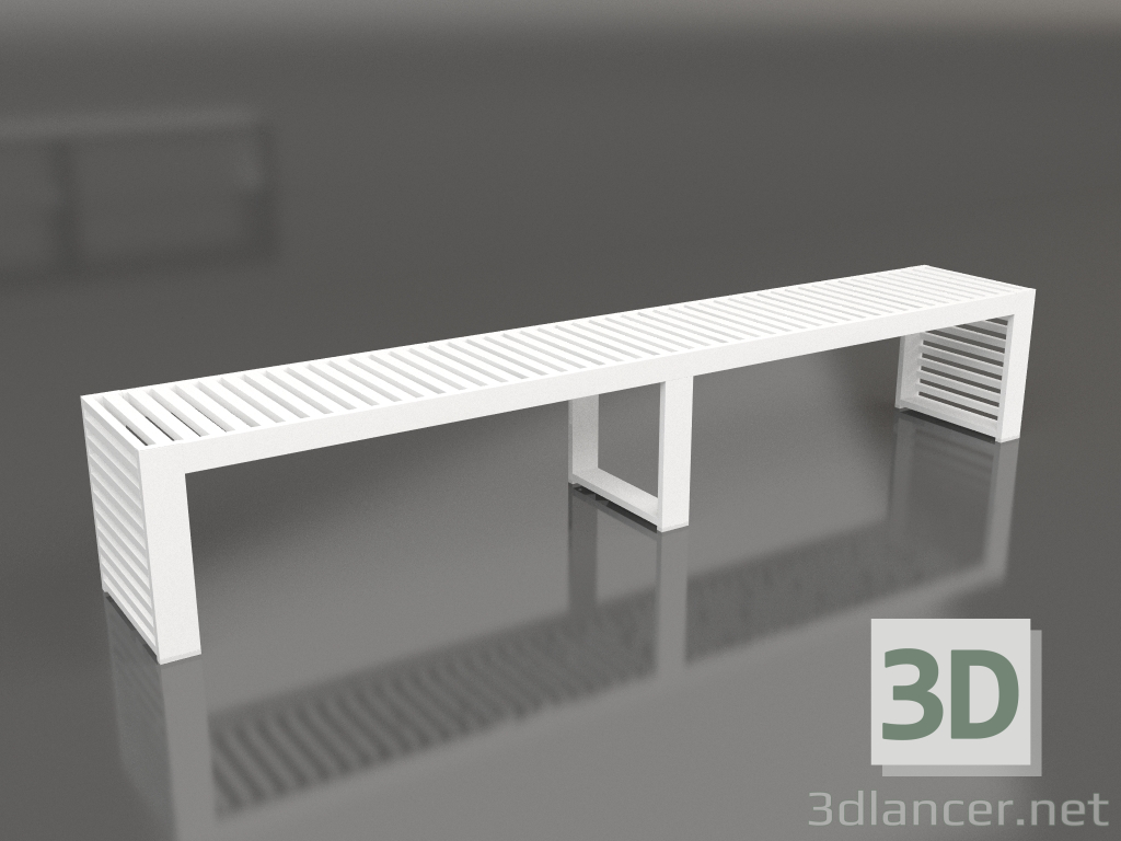 3D Modell Bank 246 (Weiß) - Vorschau