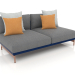 3d model Sofa module, section 4 (Night blue) - preview