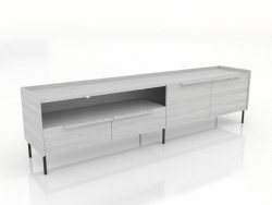 TV dolabı BÜYÜK AÇIK 2200 mm (beyaz RAL 9010)