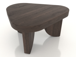 Couchtisch COBBLE (XS, dunkle Eiche)