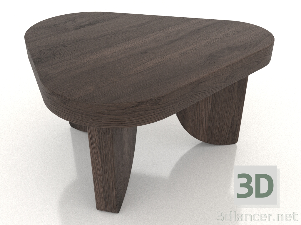 3D Modell Couchtisch COBBLE (XS, dunkle Eiche) - Vorschau 3D Modell Couchtisch COBBLE (XS, dunkle Eiche) - Vorschau